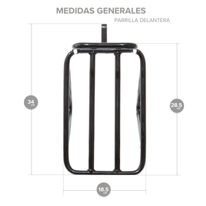 Parrilla Tubular para Bicicleta Delantera Multi Rodada M003
