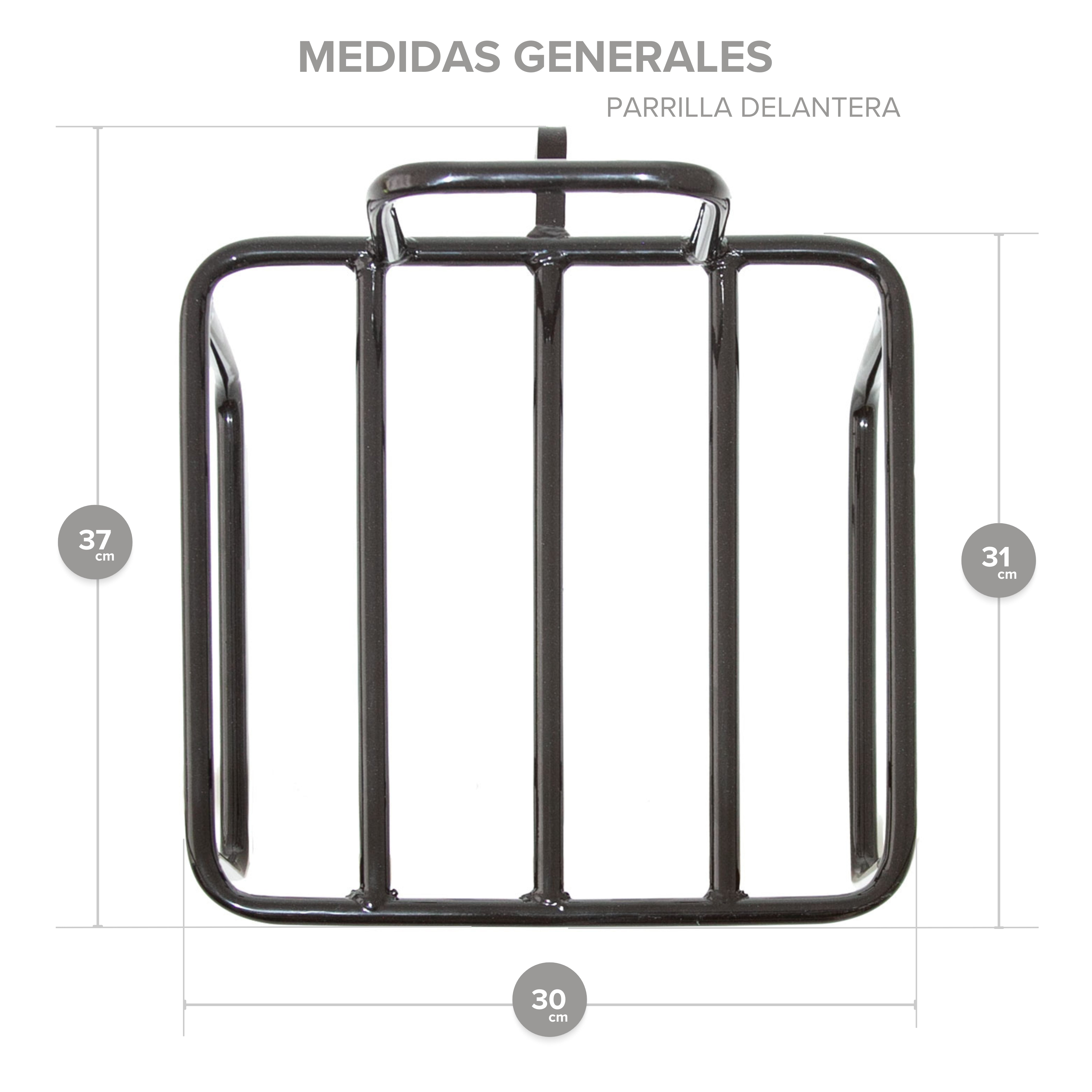 Parrilla Tubular para Bicicleta Delantera Multi Rodada M004