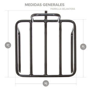 Parrilla Tubular para Bicicleta Delantera Multi Rodada M004
