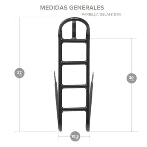 Parrilla Tubular para Bicicleta Delantera Multi Rodada M009