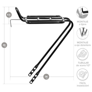 Parrilla Tubular para Bicicleta Delantera Multi Rodada M010