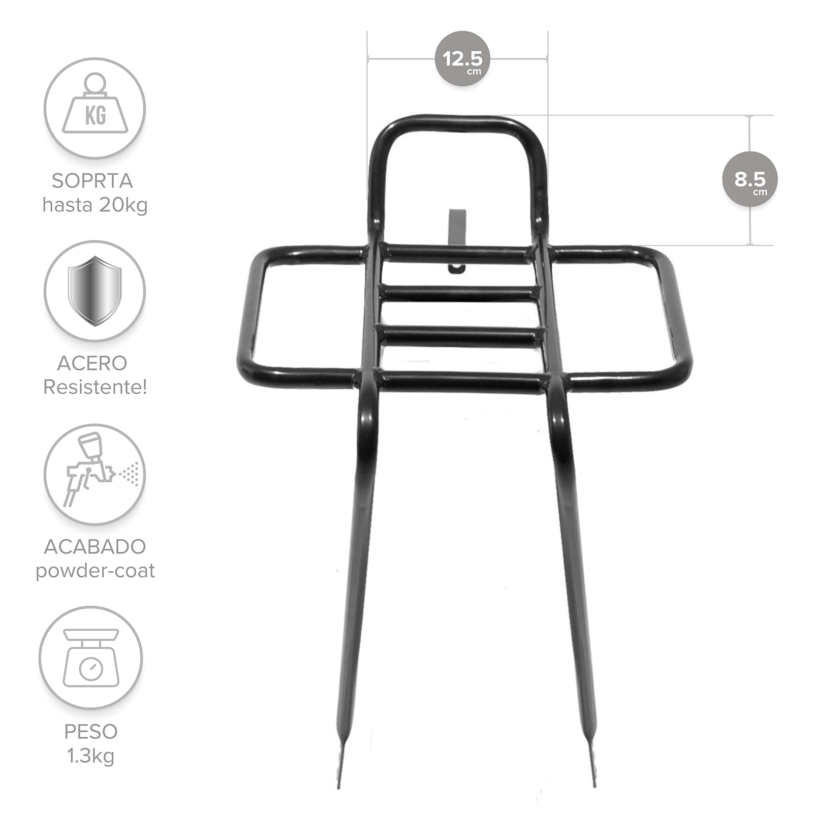 Parrilla Tubular para Bicicleta Delantera Multi Rodada M010