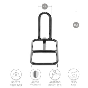 Parrilla Mini Tubular para Bicicleta Delantera Multi Rodada M005