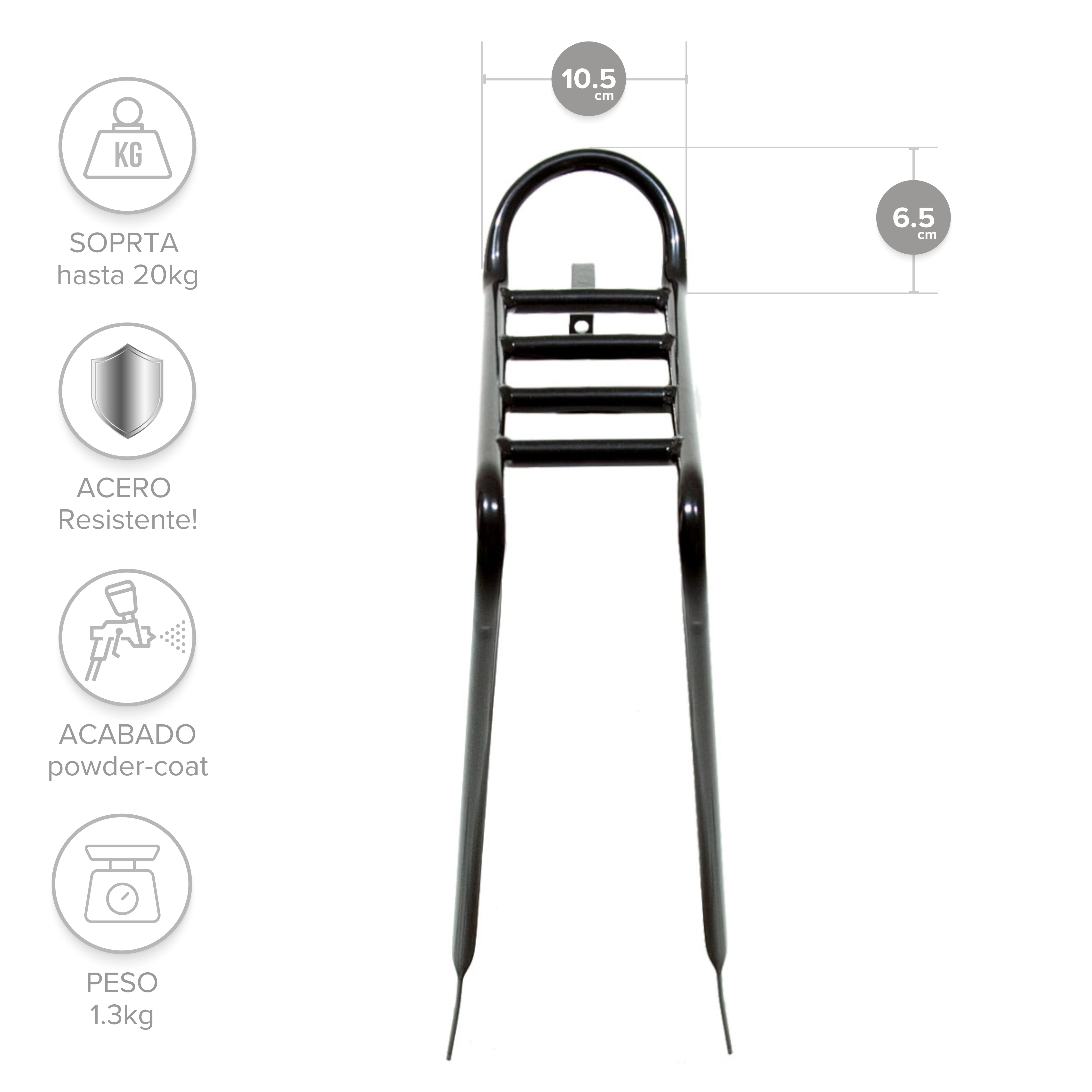 Parrilla Tubular para Bicicleta Delantera Multi Rodada M009