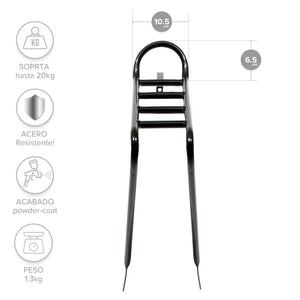 Parrilla Tubular para Bicicleta Delantera Multi Rodada M009