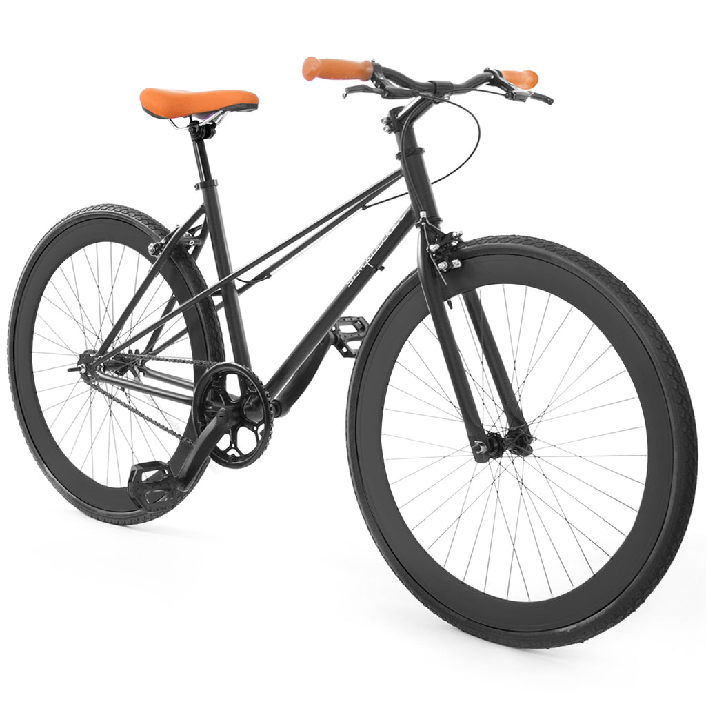 Simplbikes® Elite® Dama Negro Mate.