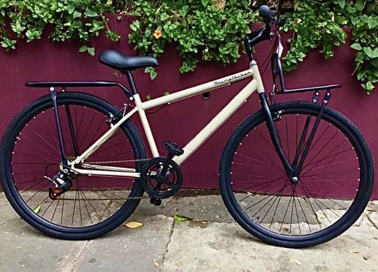Bicicleta R700 Híbrida Hombre  Con Parrilla y Porta bulto – Bicicletas  Vintage