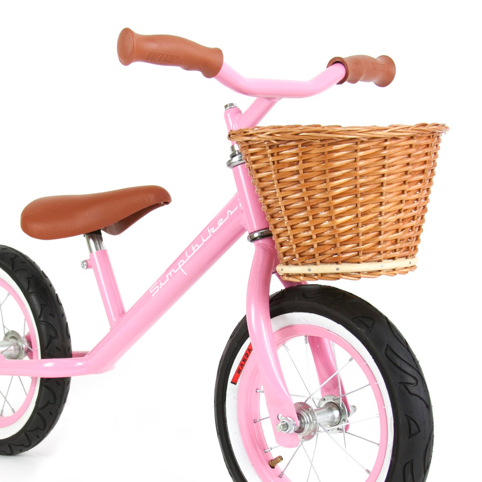 Cesta de mimbre para bicicleta infantil - Twenty Go